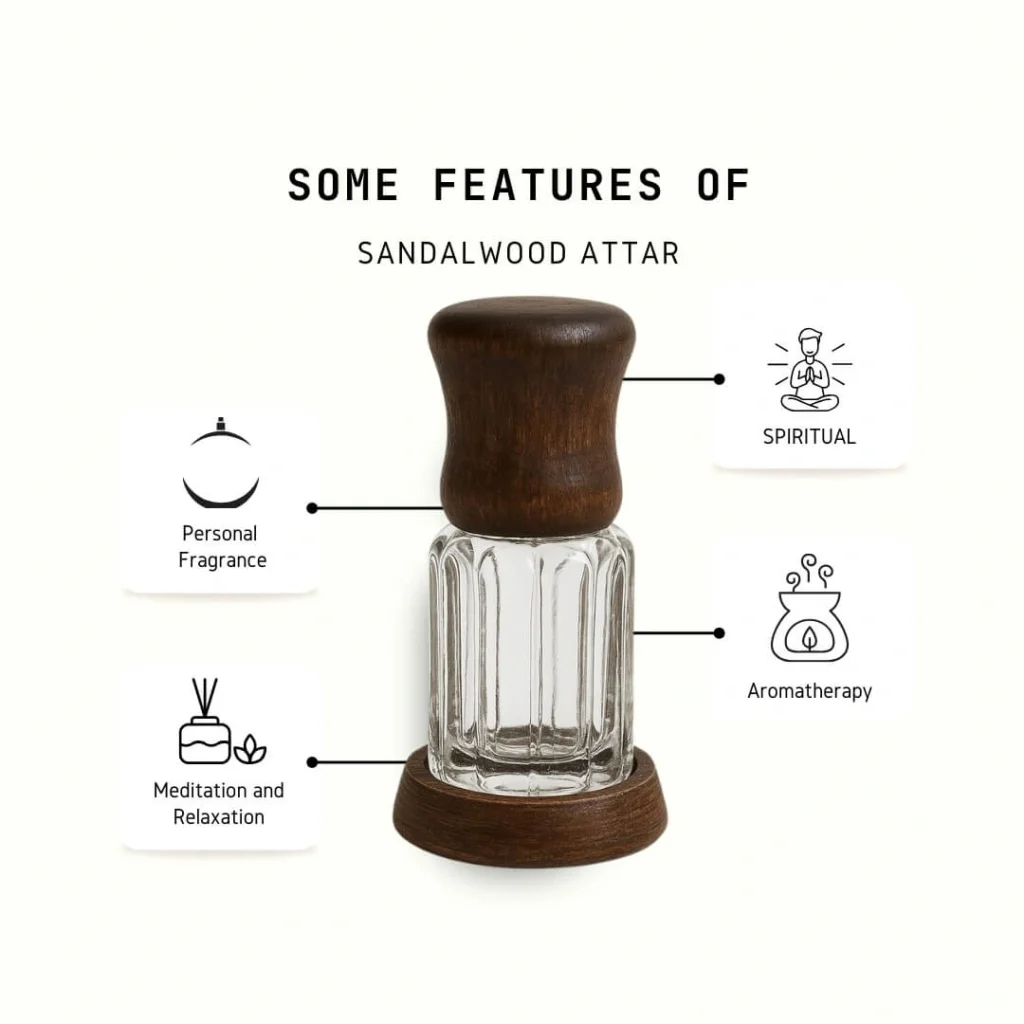 Sandalwood Attar features